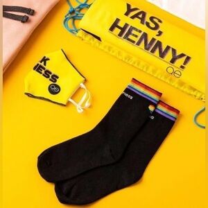NWT Queer Eye Choose Kindness Pride Socks 🏳️‍🌈